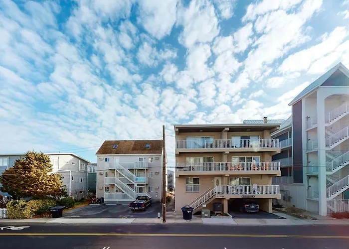 One Block To The Perfectly Located With Ac Balcony Shared Pool Ocean City